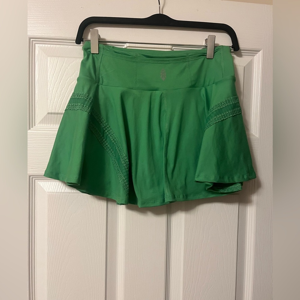 Free People/ FP Movement Pleats And Thank You Skort - White Size Medium - Picture 3 of 7